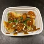 Best 6 Piece Steamed Shrimp Wonton w. Spicy sesame peanut sauces芝麻虾云吞 in Brick, NJ